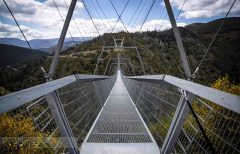 طولانی ترین پل معلق پیاده جهان در پرتغال ساخته شد