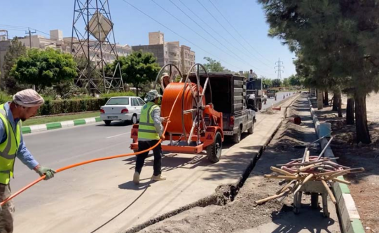 پیشرفت پروژه فیبر نوری در کردستان به 135 کیلومتر رسید