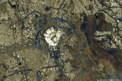 تصویر فضانورد ژاپنی از مکه مکرمه