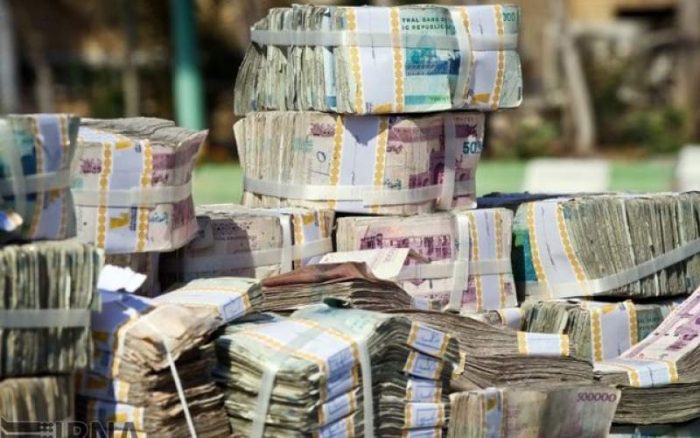 پول بلوکه شده با چاپ بی حساب اسکناس  قبل از آزاد سازی پیش خور شده